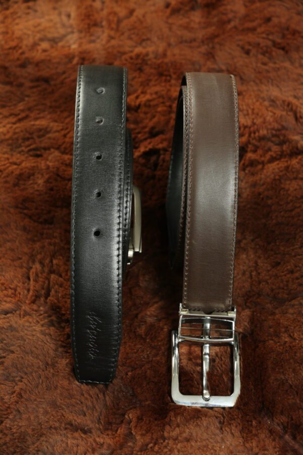 AETY9 - REVERSIBLE DUAL SIDED LEATHER BELT