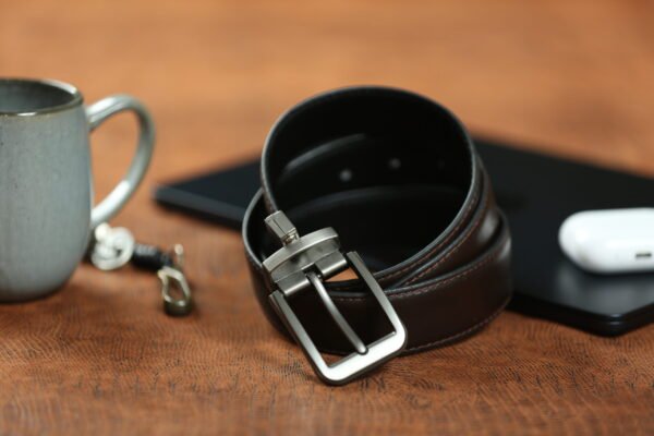 AETY9 - REVERSIBLE DUAL SIDED LEATHER BELT