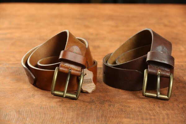 REBEL - VINTAGE BUFFALO LEATHER BELT