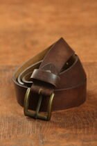 REBEL - VINTAGE BUFFALO LEATHER BELT