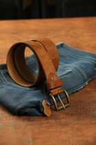 REBEL - VINTAGE BUFFALO LEATHER BELT