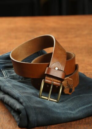 REBEL - VINTAGE BUFFALO LEATHER BELT