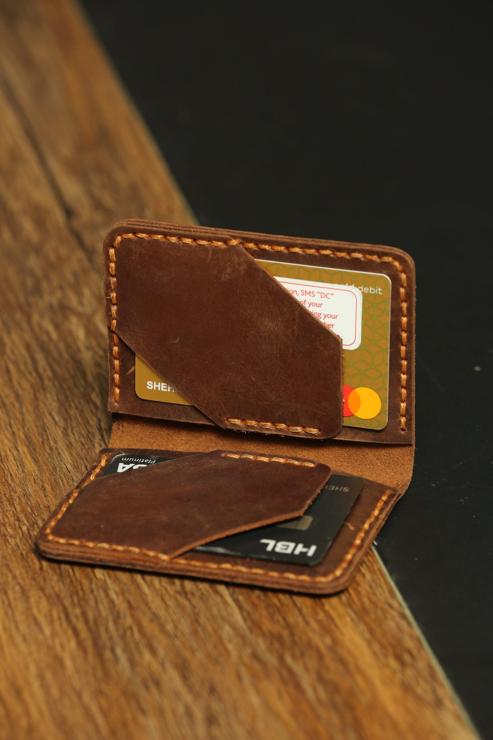 FELIZ - HANDSTITCHED CARD HOLDER