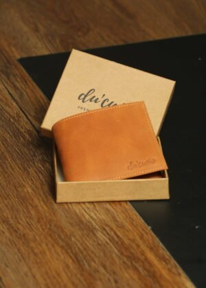 MASSICCIO - BOLD TAN LEATHER WALLET