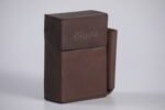 Du'cuoio Genuine Leather Cigarette Case for Men and Women